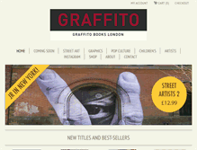Tablet Screenshot of graffitobooks.com